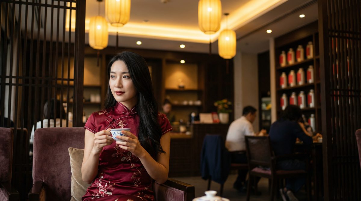 17c一起草国风旗袍视频